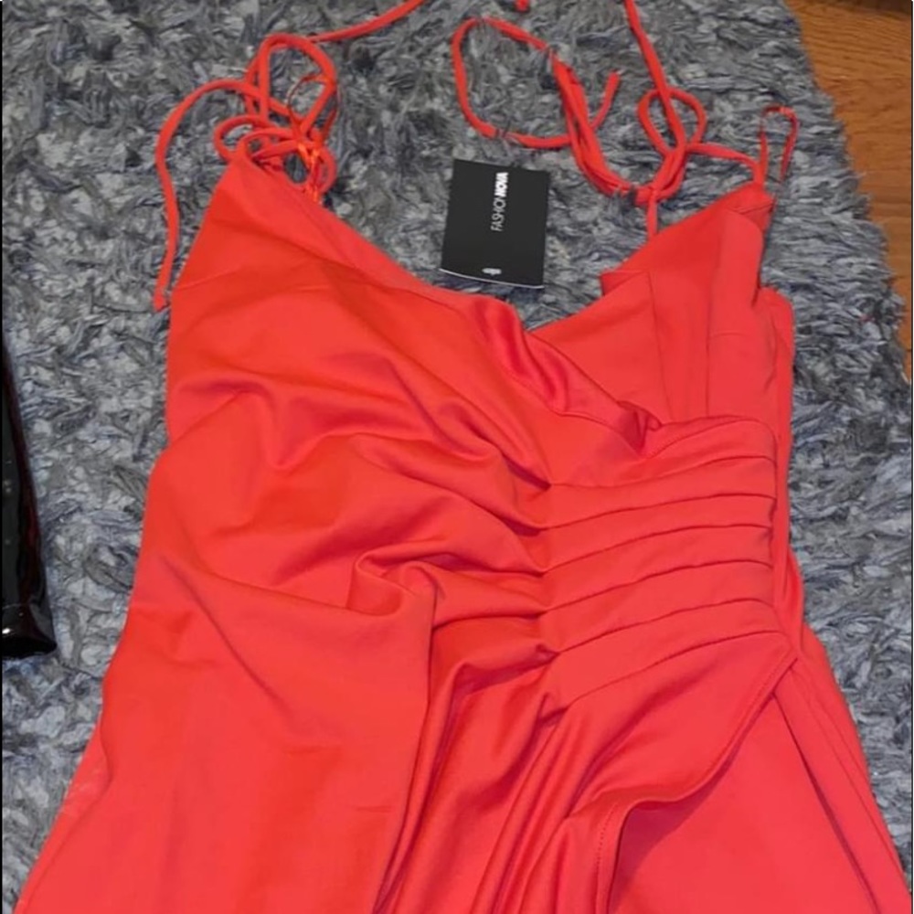 Red dress